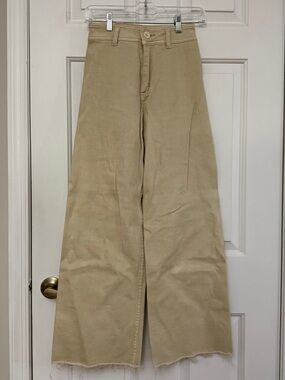Miou Muse Wide Leg Women’s Light Weight Khaki Pants
